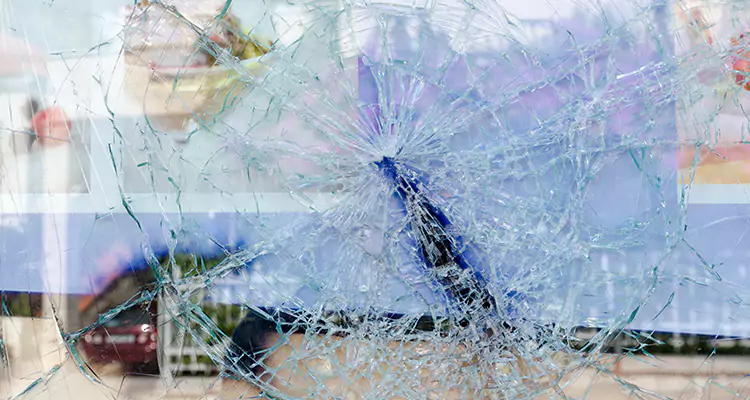 Cracked Glass Balcony Door Repair in Lutz, FL
