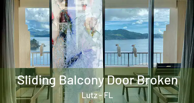 Sliding Balcony Door Broken Lutz - FL